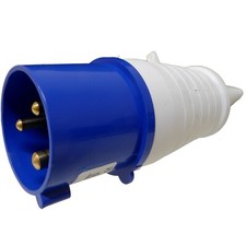 32 Amp 3 Pin IP44 Plug 230V