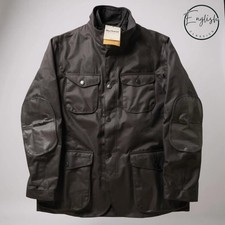 Barbour Ogston Wax Jacket Men’s Medium Black 