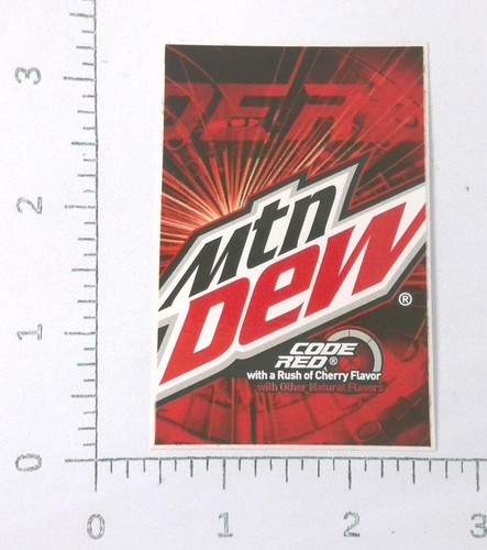 Vintage mountain dew code red - vintage,