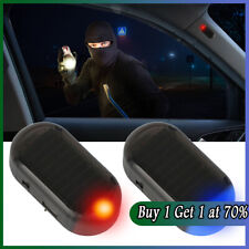 Solar Power Car LED Fake Dummy