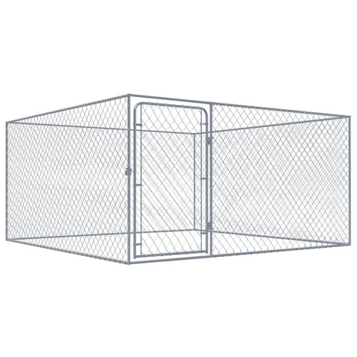 Outdoor dog kennel galvanised - kennel,