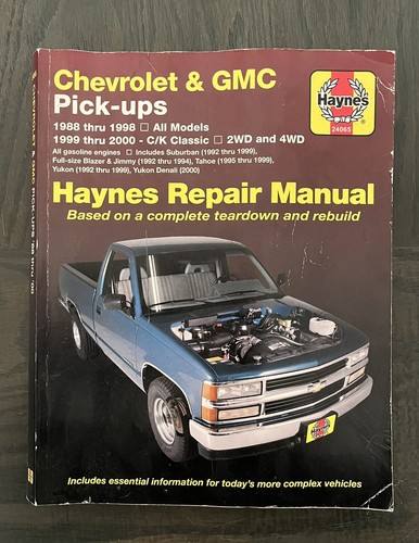 Repair manual haynes 24065 - manual,