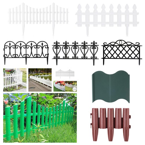 Garden picket fence panels - garden,