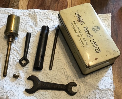 Old vintage tecalemit brass - old,