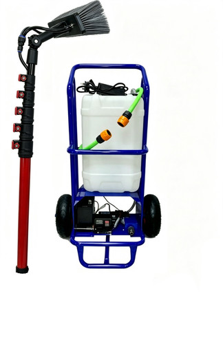 Window cleaning trolley - window,
