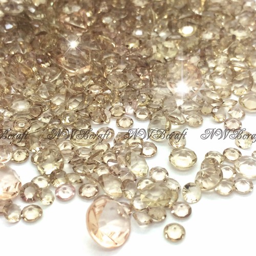 Pale gold mixed sizes - gold,