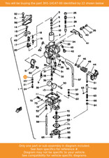 YAMAHA O-ring, 3H1-14147-00