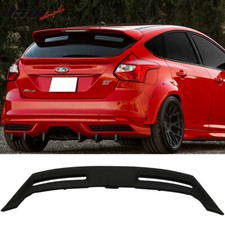 Fits 12-18 Ford Focus Hatchback 4-Door OE Style Rear Roof Spoiler Wing Unpainted