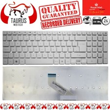 Packard Bell Easynote TS11-HR-040UK P5WS0 5WE0 Laptop UK Keyboard WHITE FREE P&P