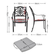 Cast Aluminium Garden Table