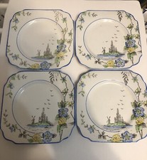 Four side plates by