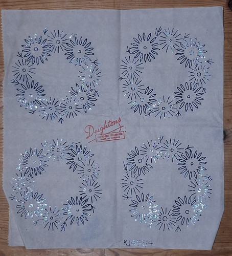 Deighton vintage embroidery - vintage,