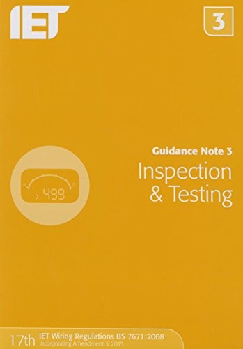 Guidance note inspection - guidance,