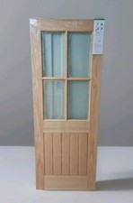 Oak Mexicano 4 Light Bevel Glazed / Suffolk / Cottage / Dordogne Internal Door