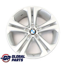 BMW F30 F31 F32 Silver Alloy Wheel Rim 19" 8,5J Double Spoke 401 ET:47 6796257