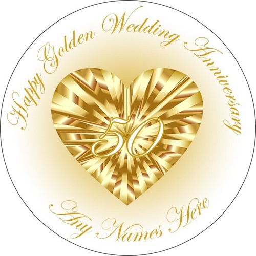 50th golden wedding - 50th,