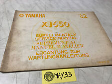 Yamaha XJ650 1982 11N 11R 650