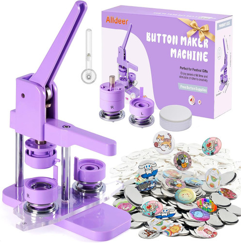 Button maker machine kit - maker,