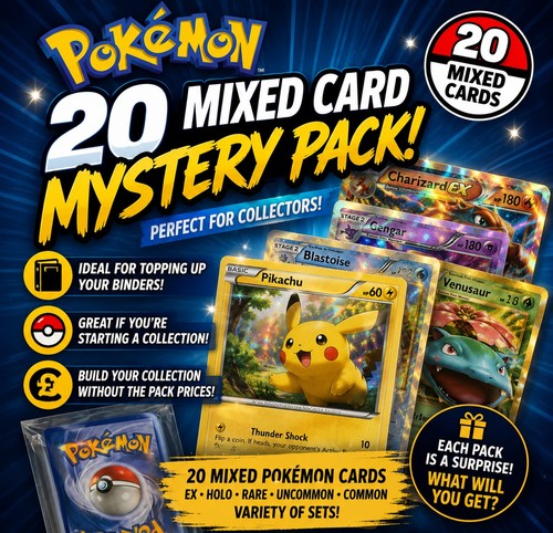 Pokémon card mystery pack - pokémon,