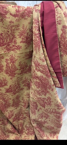 Vintage toile jouy - jouy, bed