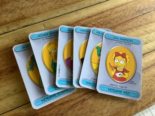 Vintage the simpsons cluedo - vintage,