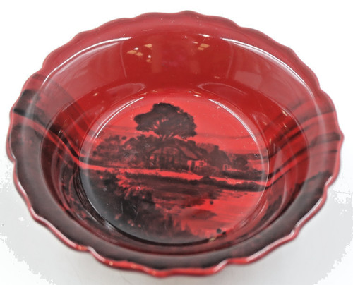 Royal doulton flambé dish - doulton,