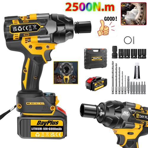 Impact wrench drill - impact, 2500nm