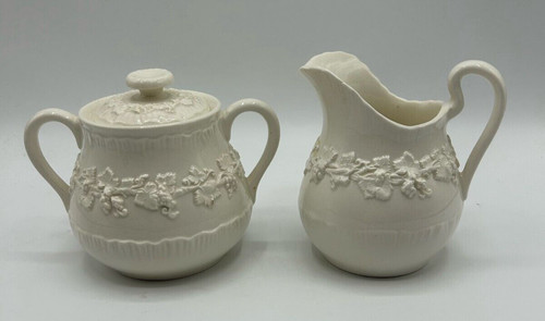 Wedgwood queens ware embossed - queens,