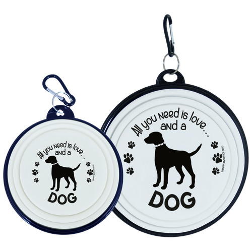 Pet dog travel bowls small - bowls,