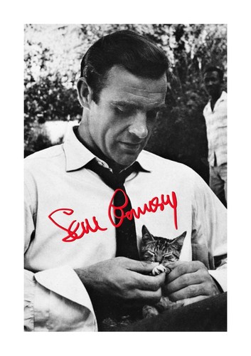 Sean connery cat - &,
