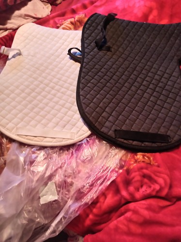 Quited dressage numnahs - quited,