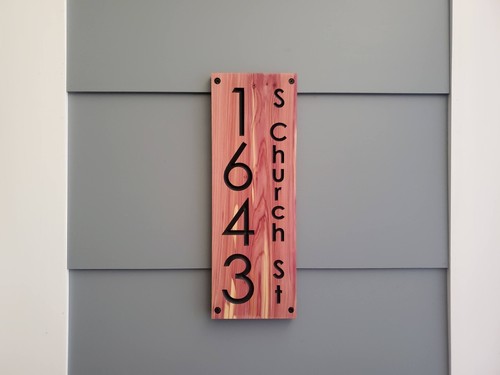Custom house street number and - number,