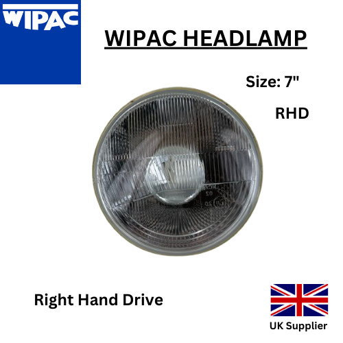 Landrover wipac quadoptic - landrover, 7"