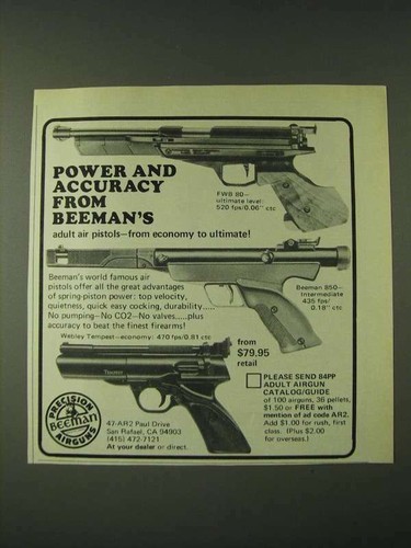 1980 beeman airguns - 1980,