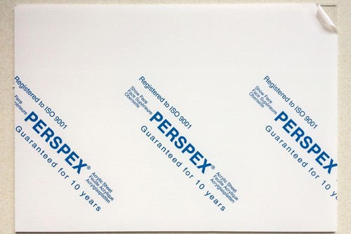 Clear cast perspex acrylic - clear,