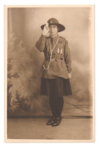 1920s girl guide - guide, leader