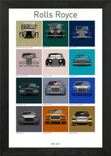 Rolls Royce Framed Wall Art