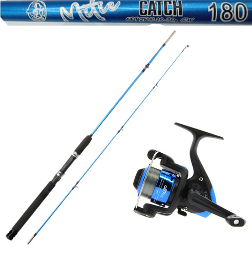6ft 2pc spinning rod - spinning, reel