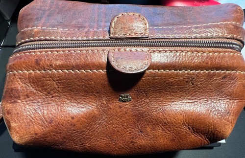 The bridge leather washbag - the,