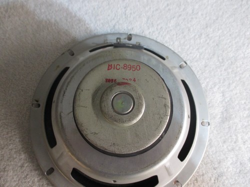 Bic 8950 woofer tested - 8",