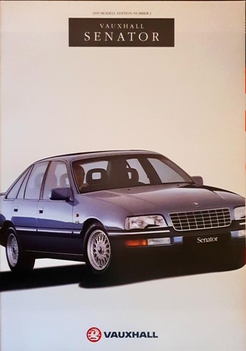 Vauxhall senator brochure 1991 - vauxhall,
