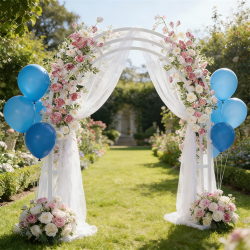 Heavy duty metal wedding arch - wedding,