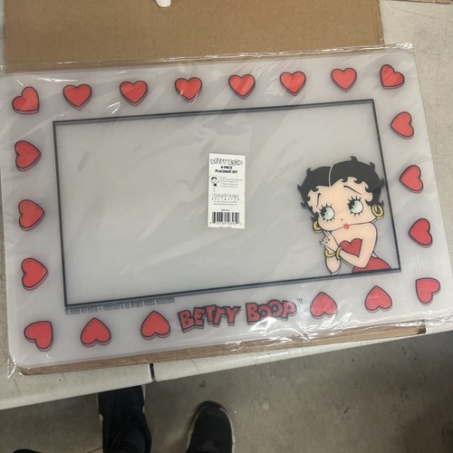 Vtg 2002 betty boop placemat - 2002,