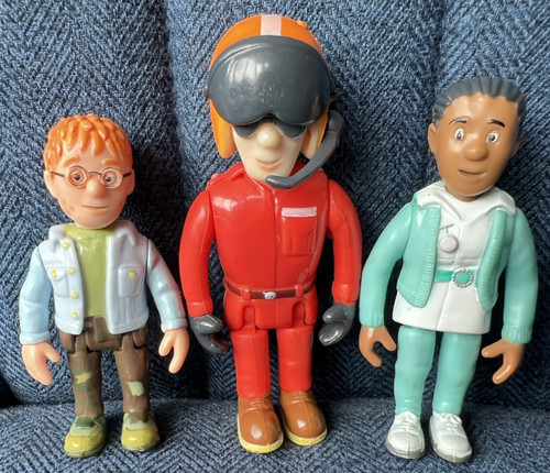 Fireman sam figures - sam, tom