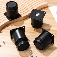 4pcs Adjustable Sofa Cabinet Legs Stainless Steel Furniture Feet Replacement