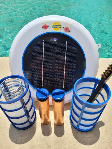 Solar pool ionizer - pool,