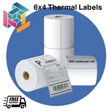 4x6" 100x150mm Direct Thermal