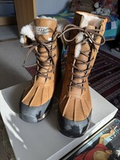 UGG WATERPROOF ADIRONDACK LEATHER FUR LINED WINTER BOOTS  SIZE 8 NEW