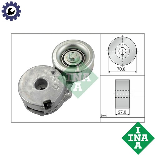 Tensioner lever vribbed - tensioner,