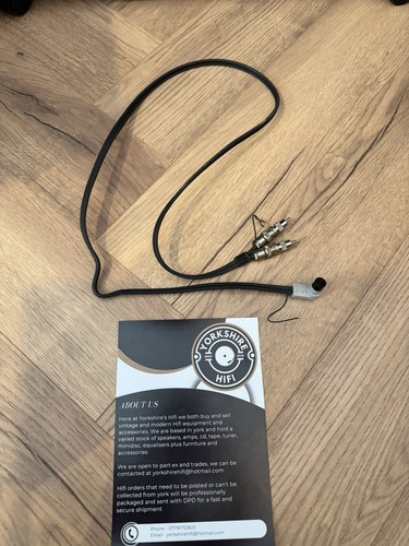 Tonearm cable sme 90 degree - cable,